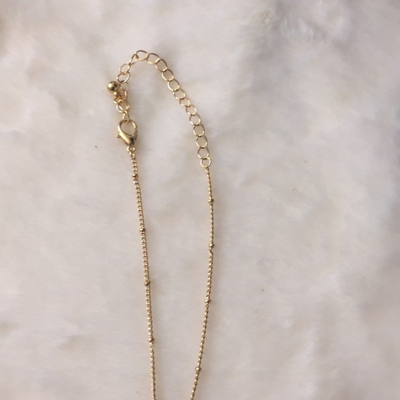 3/$15 faux gold gray owl necklace. NWT. - Picture 3 of 6